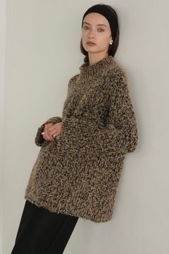 ニットトップス - MALLYARN ROLL NECK KNIT TOP - MIX