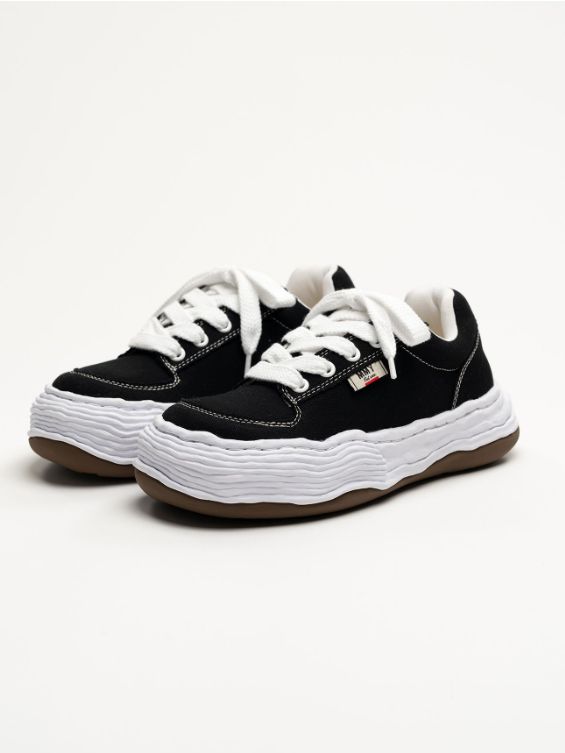 "OLIVER / オリバー" OG Sole Canvas Low-top Sneakers - オリジナルソールスニーカー（BLACK）