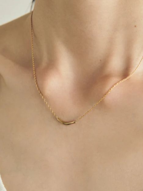 シェルフネックレス GD （S-60cm）