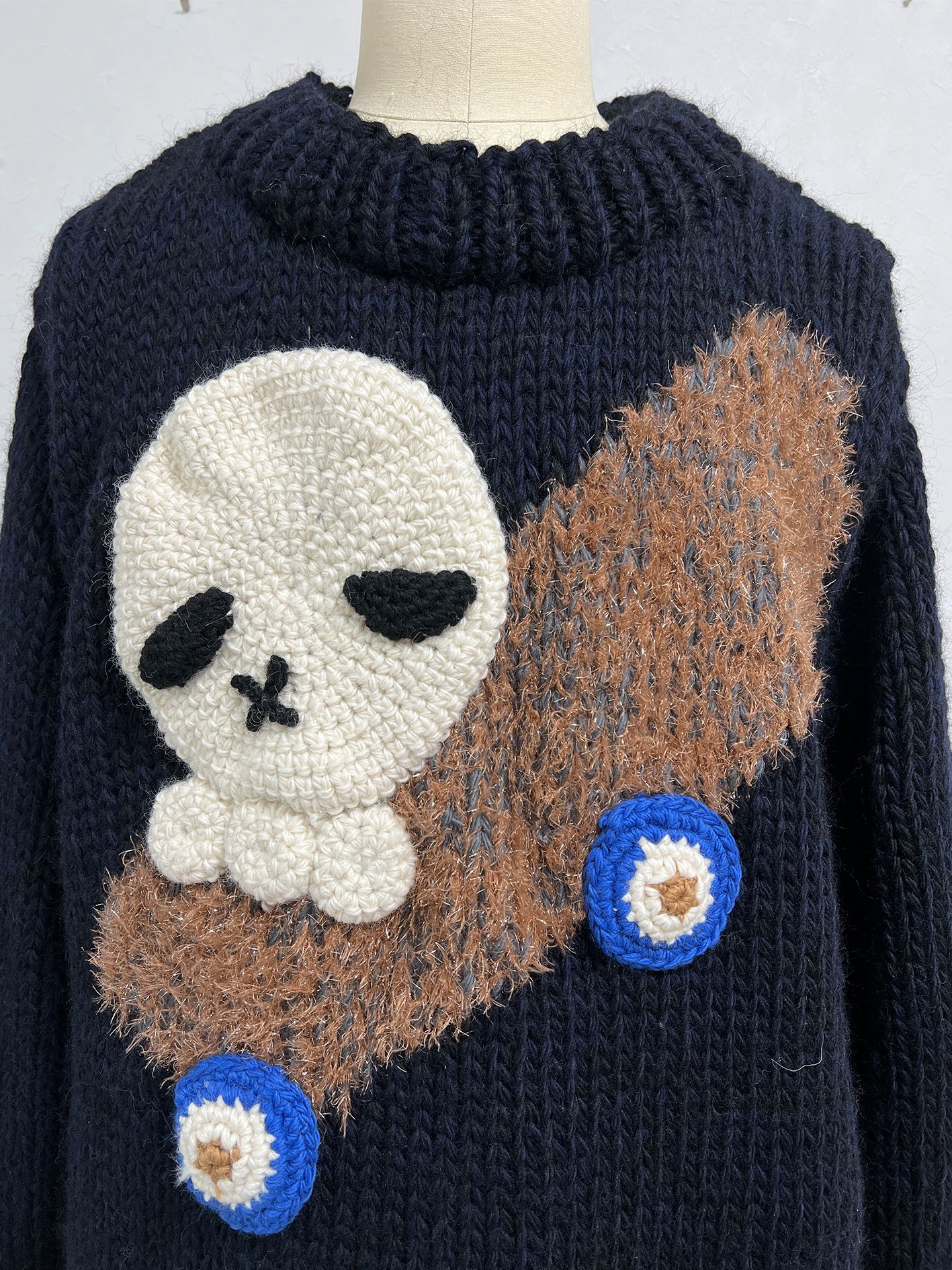 KIDILL - スカル スケート プルオーバー ニット - SKULL SKATE KNIT