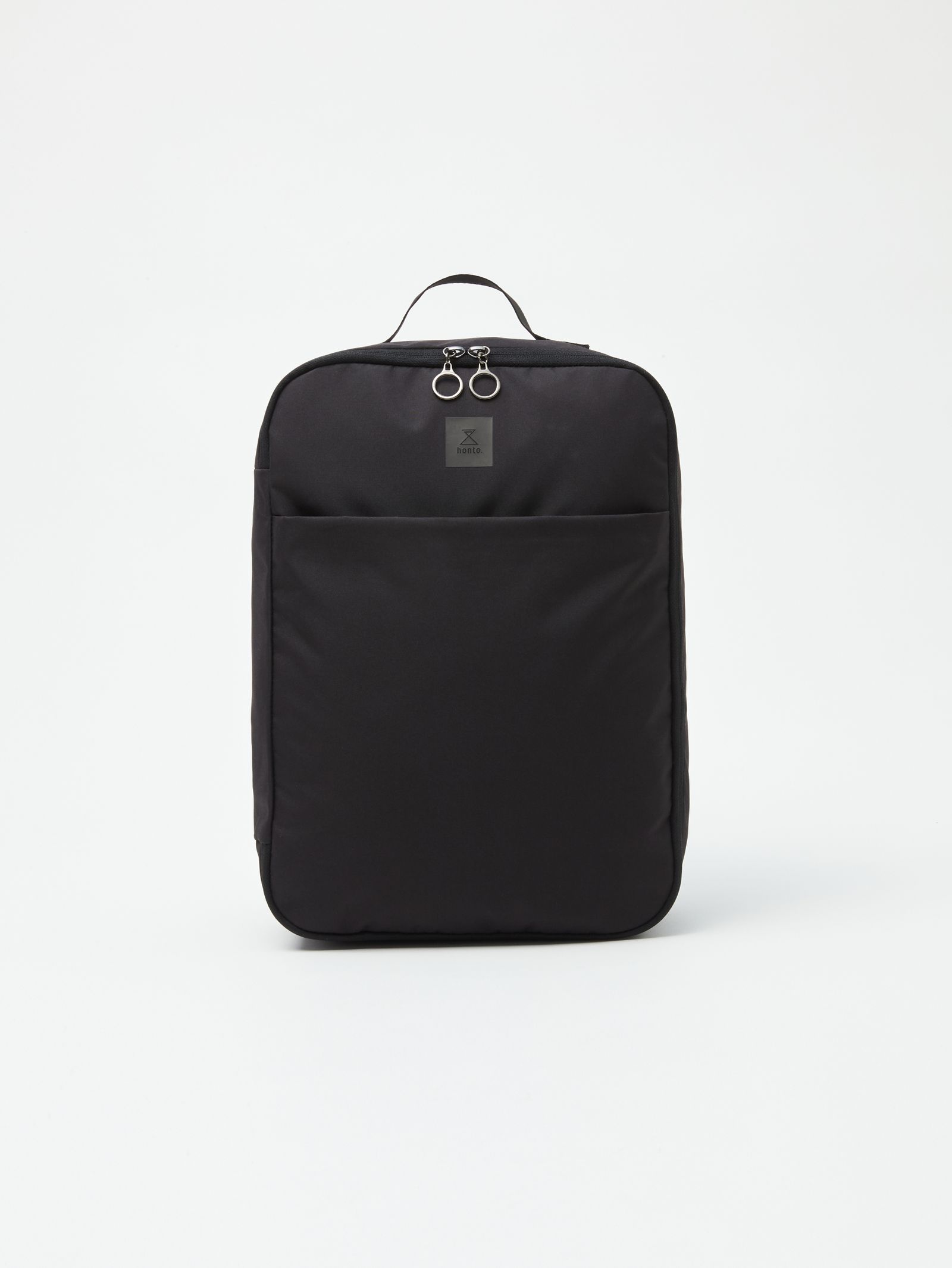 スクエアリュック - backpack - BLACK