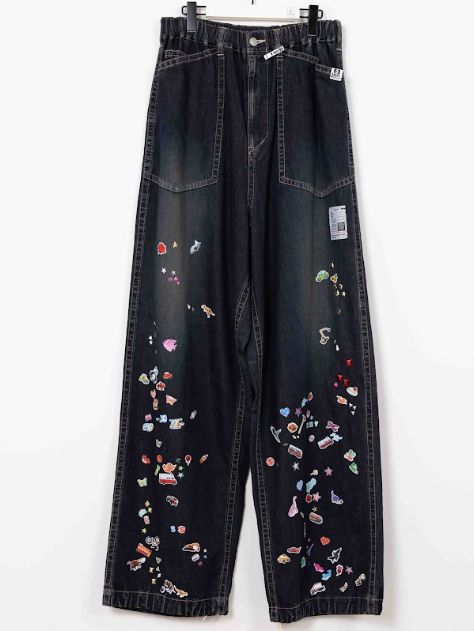 ステッカーデニム - BAKER JEANS w ST (INDIGO)