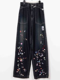 ステッカーデニム - BAKER JEANS w ST (INDIGO)