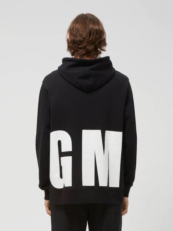 MSGM BIG LOGO Tフーディ - BLACK