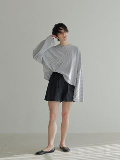 コットンボクシーショートパンツ - NAVY