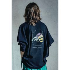 ロングスリーブフルーツカットソー - LONG SLEEVE FRUITS TEE - BLACK