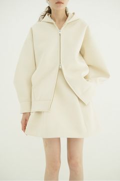 コンストラクティブミニスカート - CONSTRUCTIVE MINI SKIRT (IVORY)