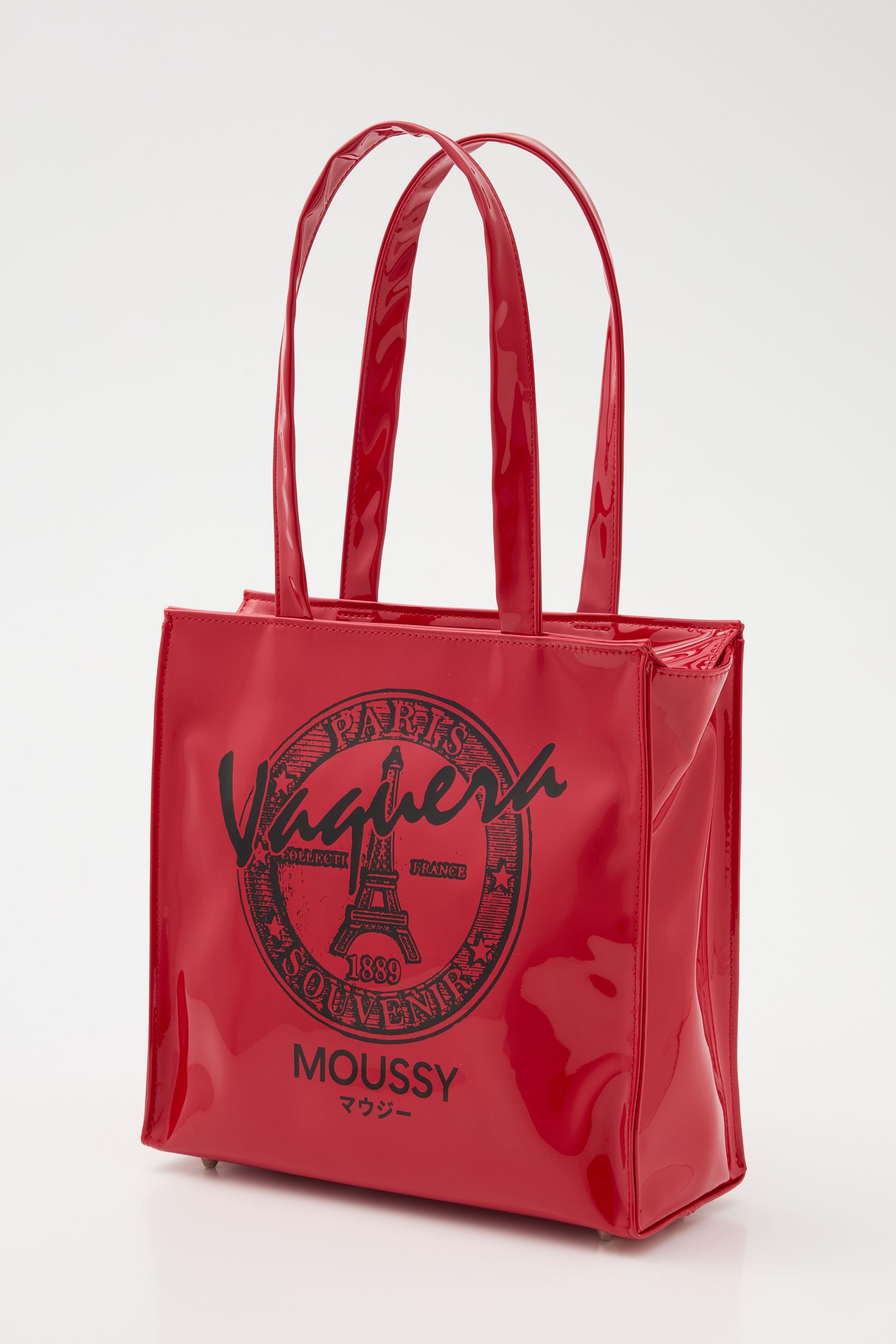 PVC トートバッグ "ミニ” |  VQ MINI SHOPPING BAG (RED)