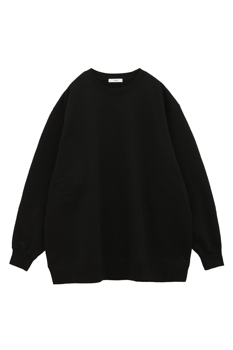 CLANE - スウェットトップス - C SWEAT TOPS - BLACK | ADDICT WEB SHOP