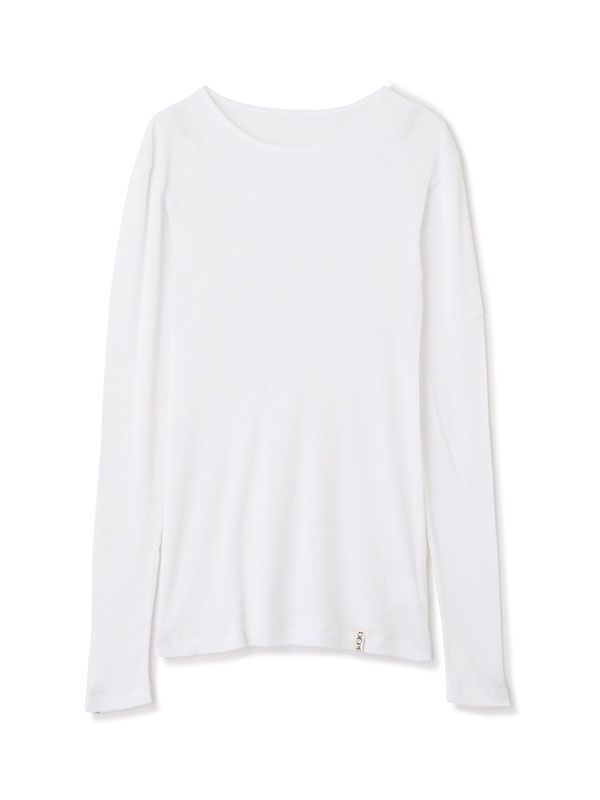 DEPENDREシアーロンTee / カットソー （WHITE）