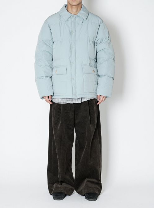 キルトダウンジャケット - QUILT DOWN JACKET (SAX)