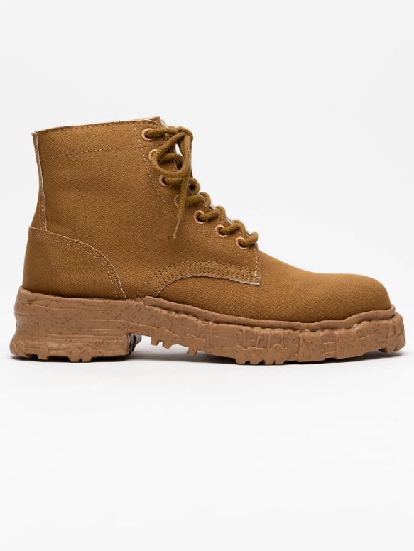 【JOSEPH / ジェセフ】 ビンテージライクソールキャンバスブーツ (BROWN)