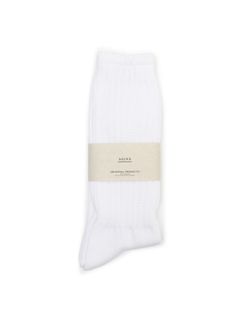 ロング丈ソックス "2足セット" -  2P LONG SOCK WHITE