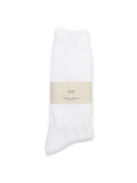 ロング丈ソックス "2足セット" -  2P LONG SOCK WHITE