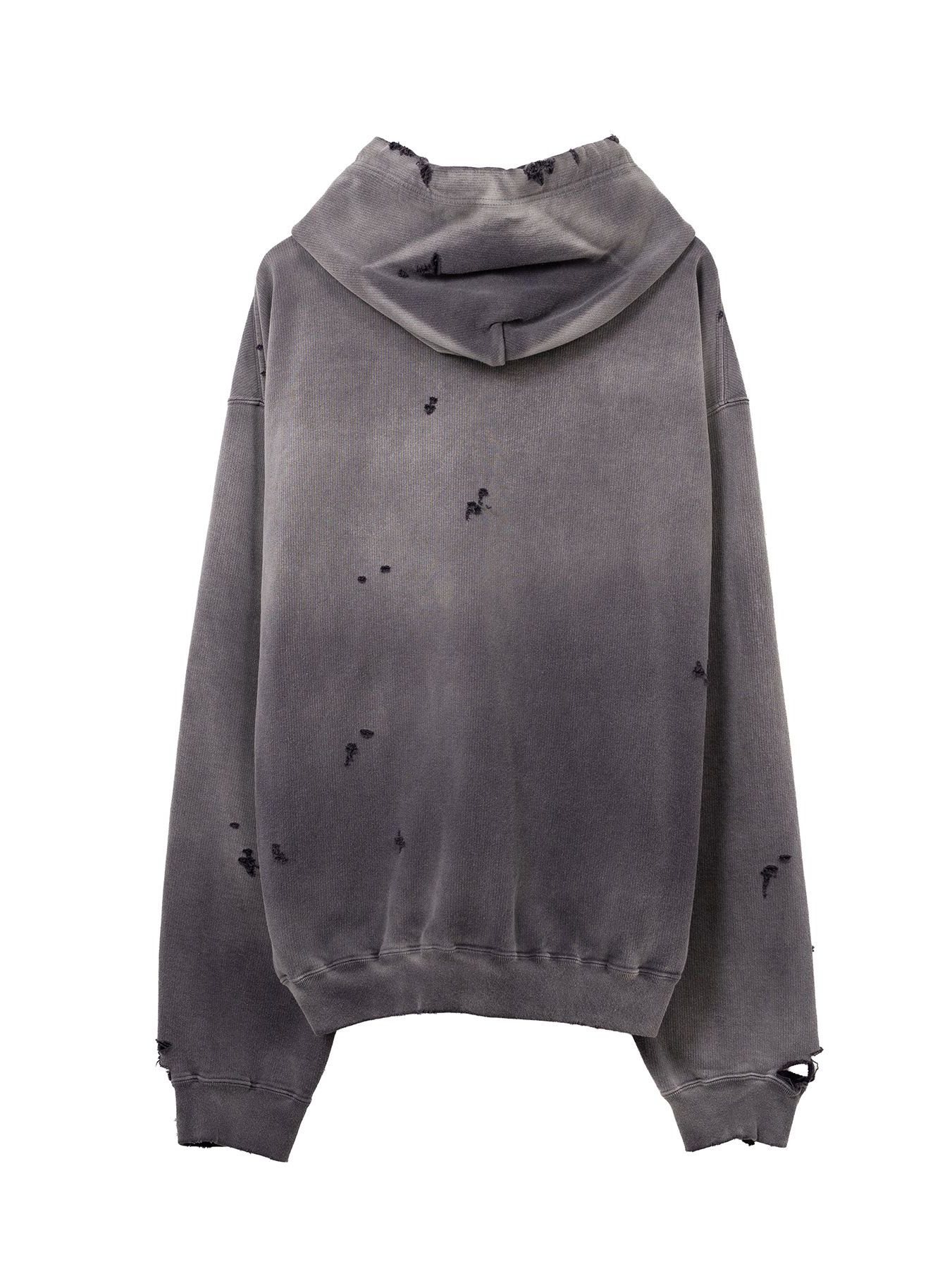 サンフェイデッドライクスウェットプルオーバー - Sun Faded Like Sweat HOODEI (BLACK)