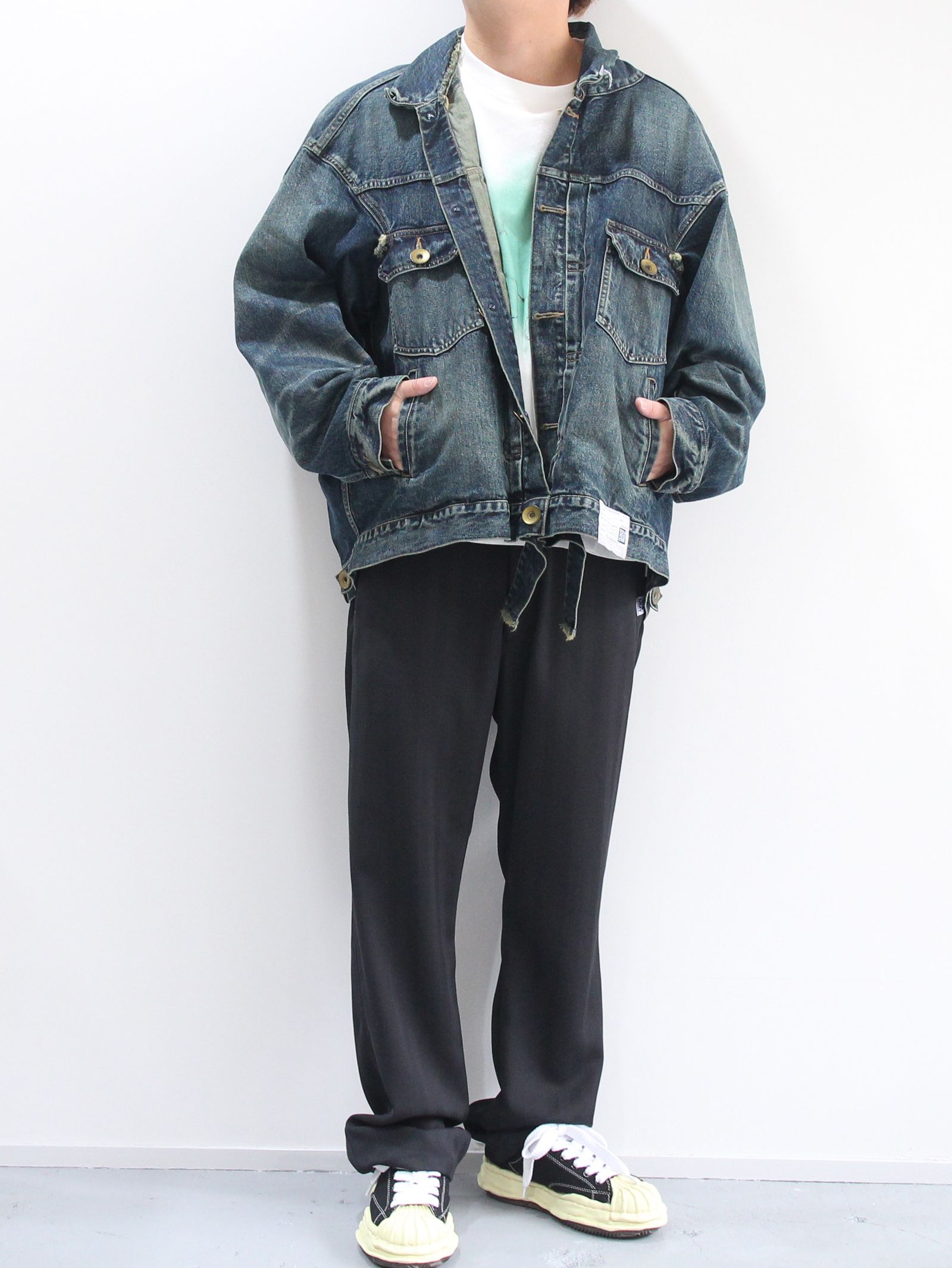 ミハラヤスヒロDenim Blousonデニムジャケット Gジャン-