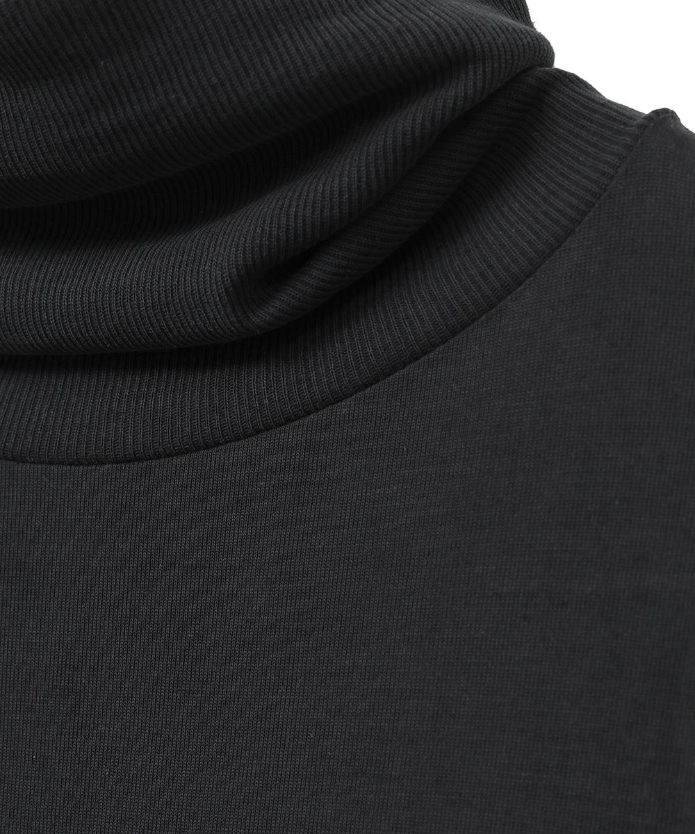 H/N SOFT CUT TOPS - BLACK