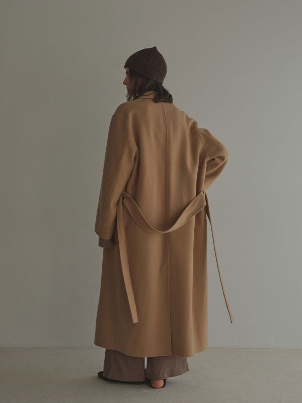 メルトンロングリバーコート (CAMEL)