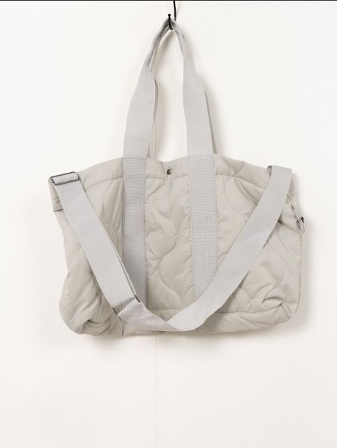 リップストップキルトバッグ - RIPSTOP QUILT  BAG - GREY