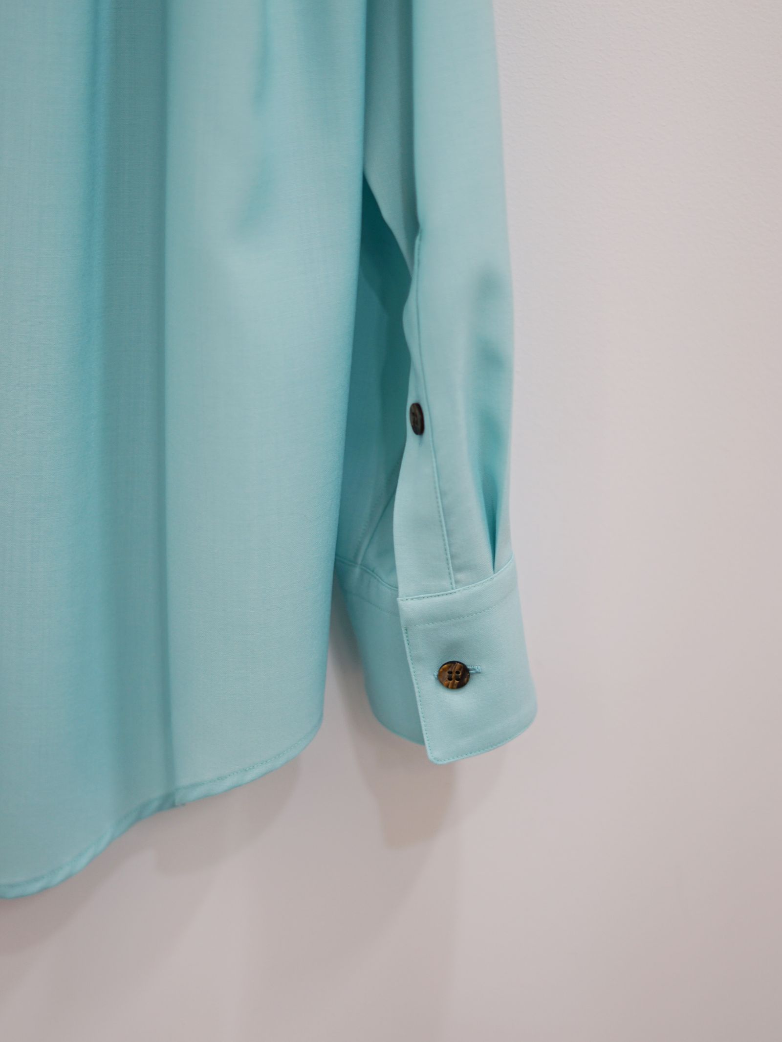 ウールシャツ | wool shirt (LIGHT BLUE)