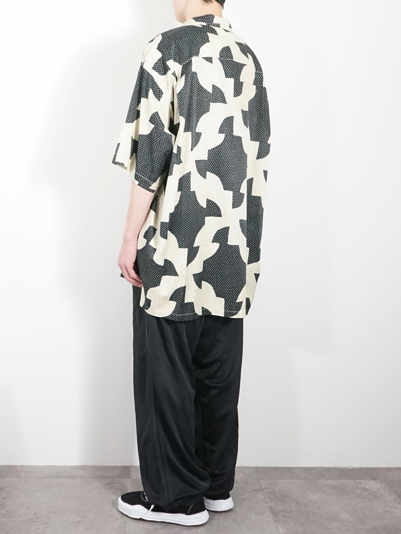 ドランカーズ パス キルトプリントシャツ - Drunker's Path Quilt Printed HS Shirt