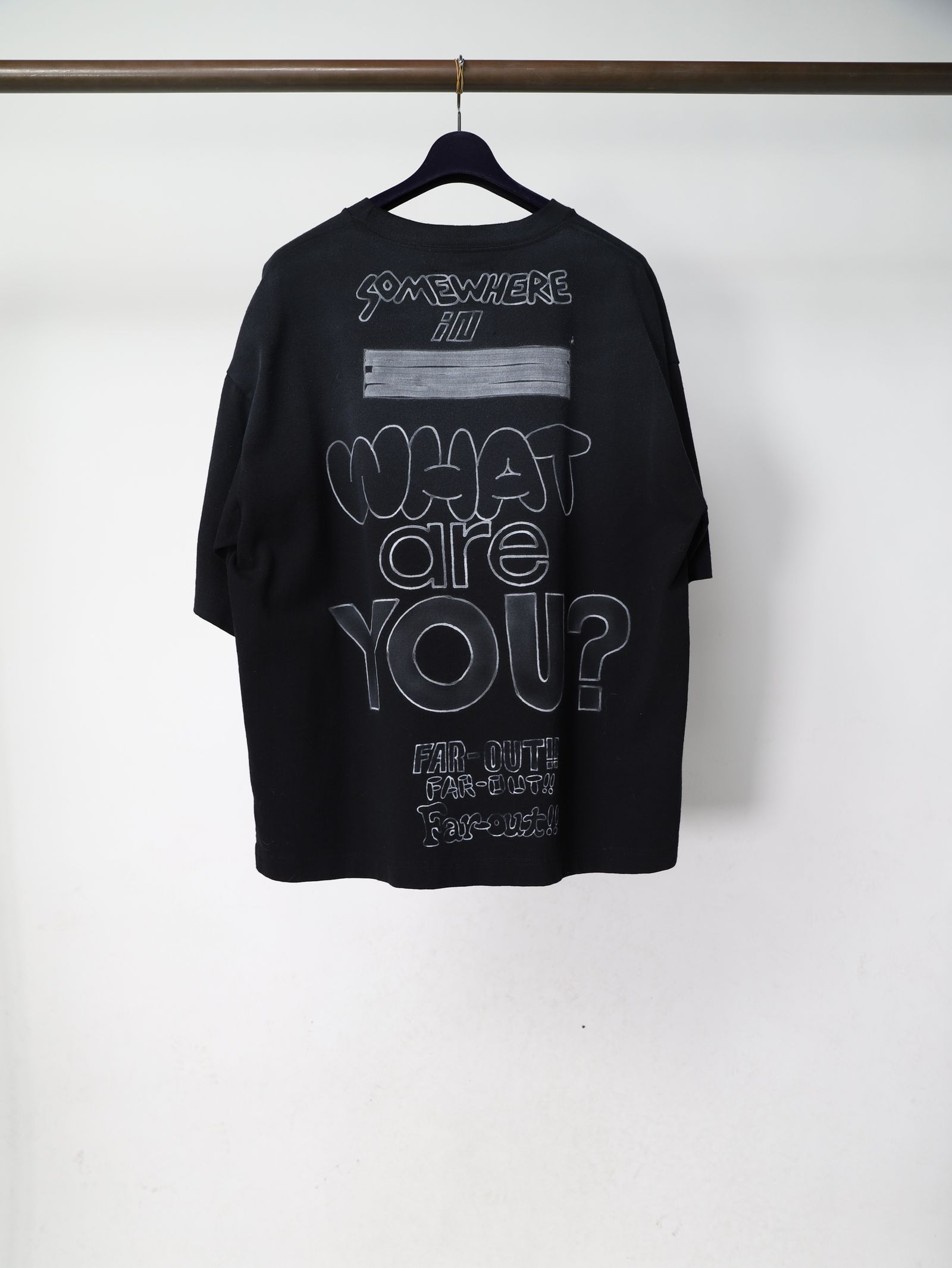 S.M.R Printed T-shirt - プリントTシャツ - BLACK