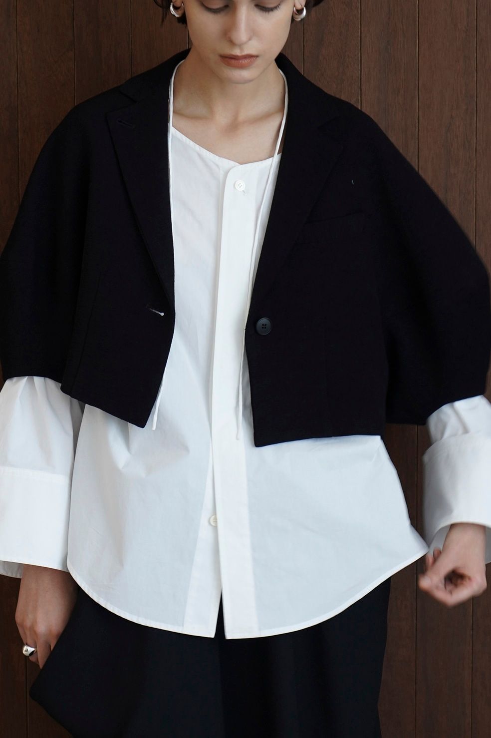 clane lantern sleeve jacket サイズ2 - www.sorbillomenu.com