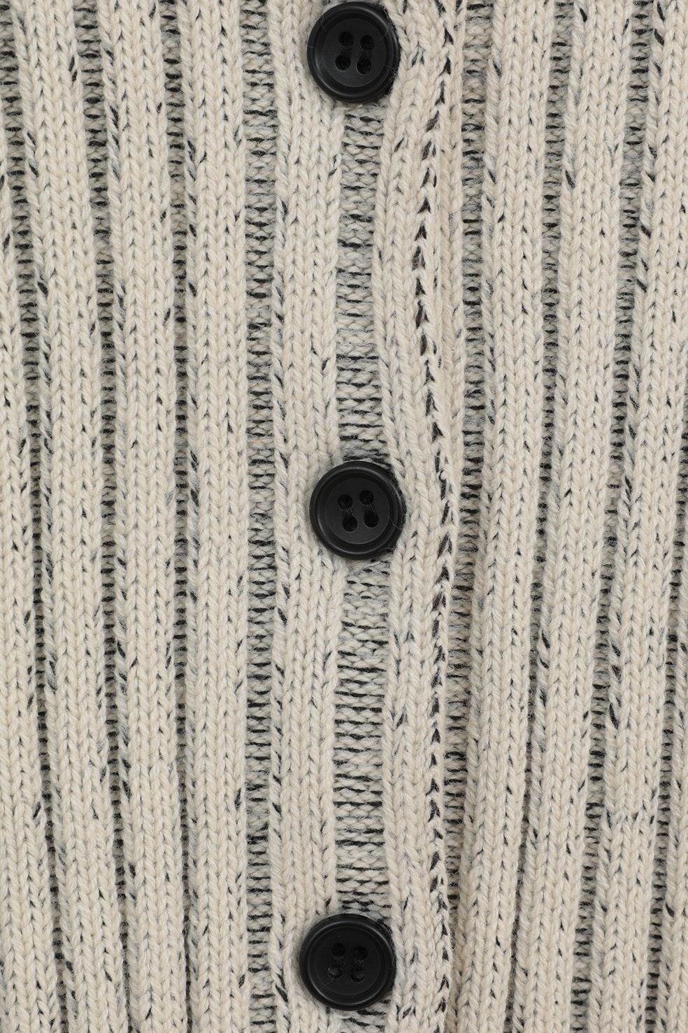 ダブルフェイス フリルド ニットトップス - W FACE SHORT FRILLED KNIT TOPS (WHITE)