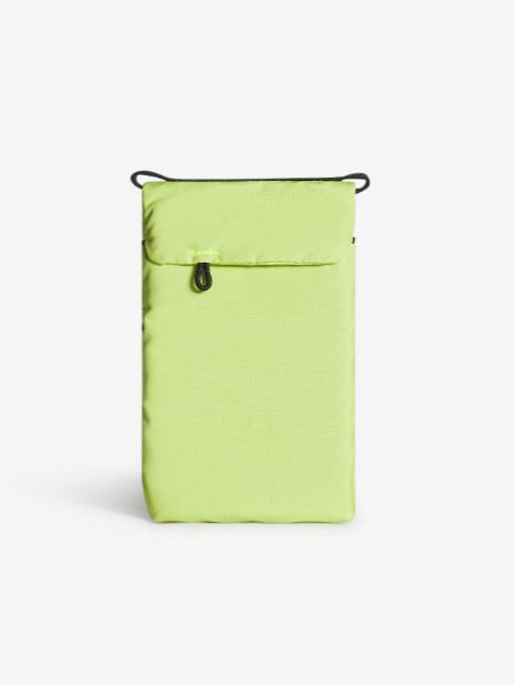 【Topologie / トポロジー】 フォン サコッシュ ストラップ対応 スマホポーチ マルチポケット仕様  citron vert