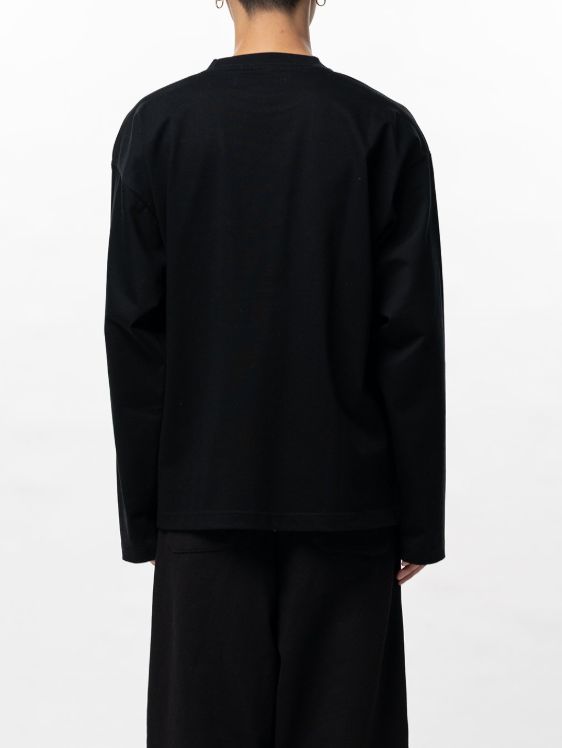 【26SS】 ポケットロングスリーブカットソー - POKET LS TEE - BLACK