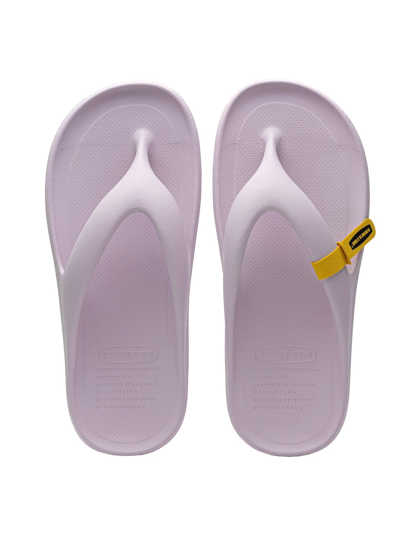サンダル・ミュール ^TAW&TOE^ Zerovity Sport Lavender Z-FF-STLV TAW&TOE - Zerovity Flip Flop Sport - リカバリーサンダル