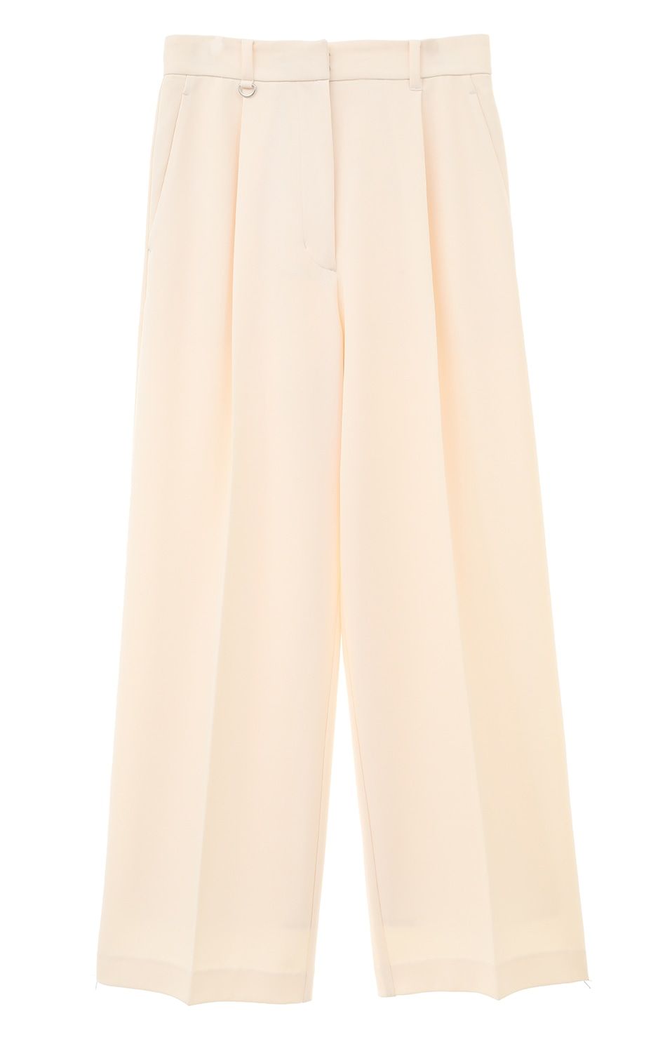 タックストレートパンツ -  2WAY TUCK STRAIGHT PANTS - IVORY
