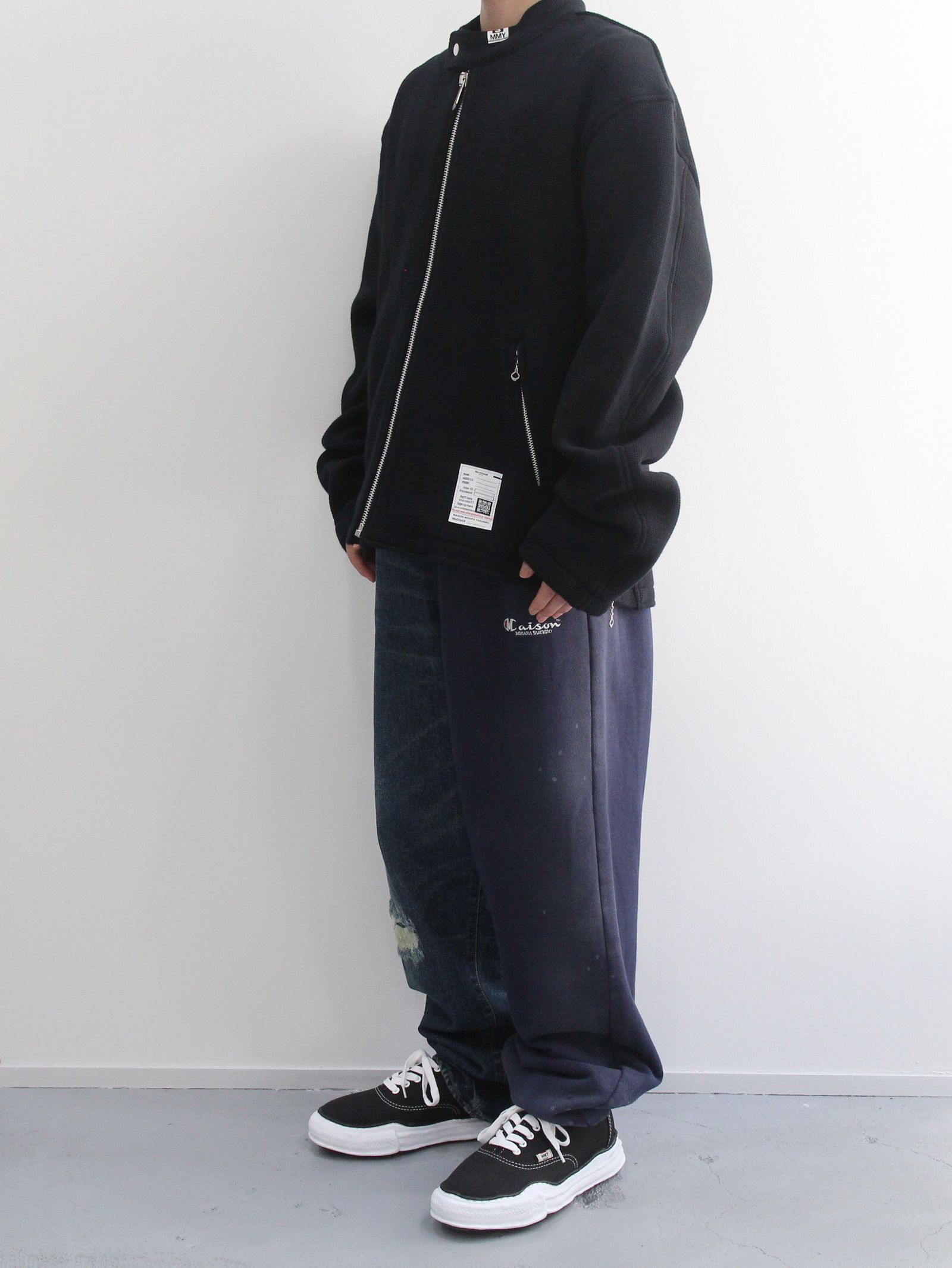 Maison MIHARA YASUHIRO - ニットライダース ブルゾン - Knit
