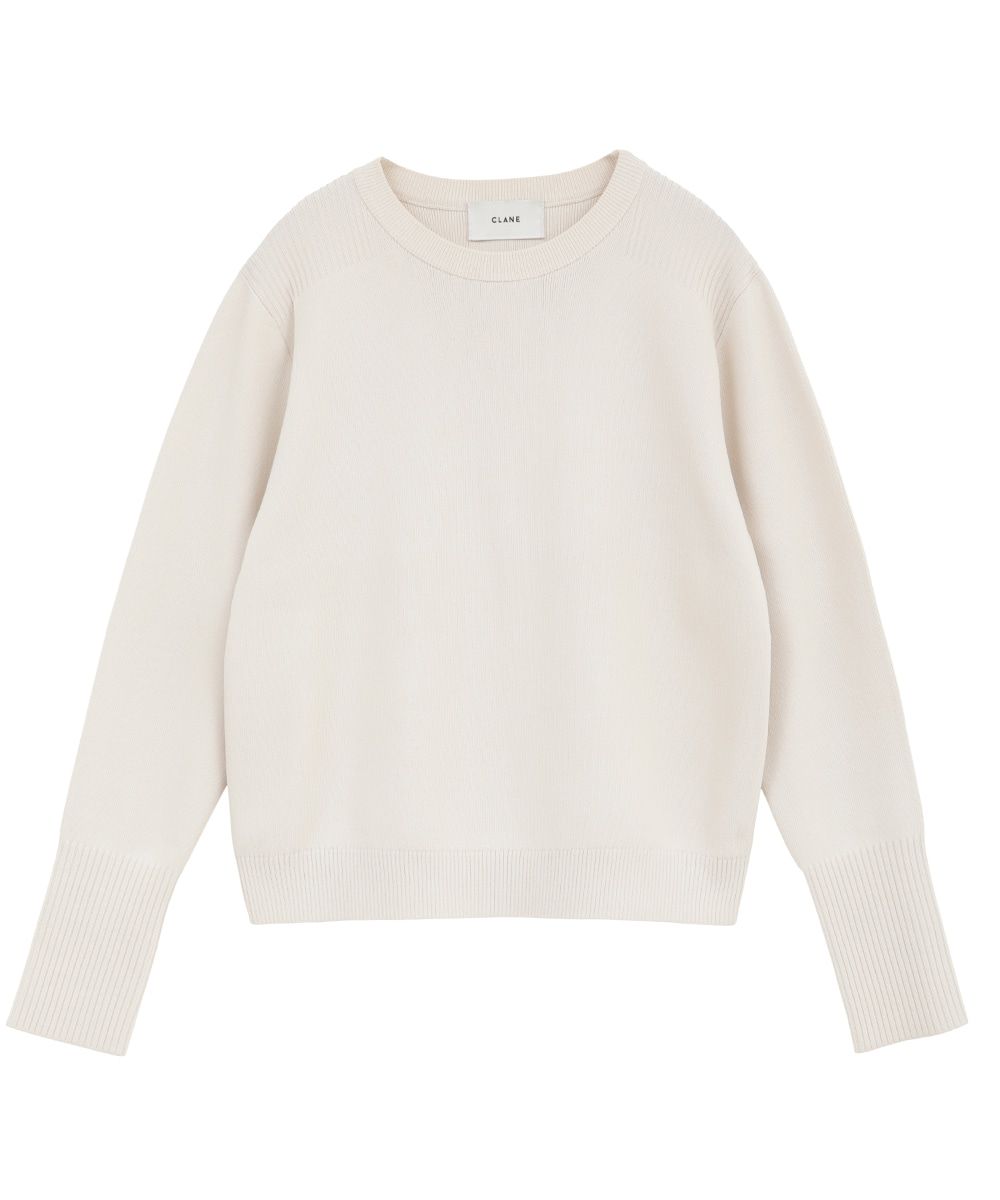 CLANE - ベーシック コンパクト ニット トップス - BASIC COMPACT KNIT