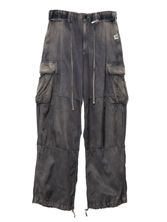【レディース】サテン カーゴパンツ - Satin Cargo Pants
