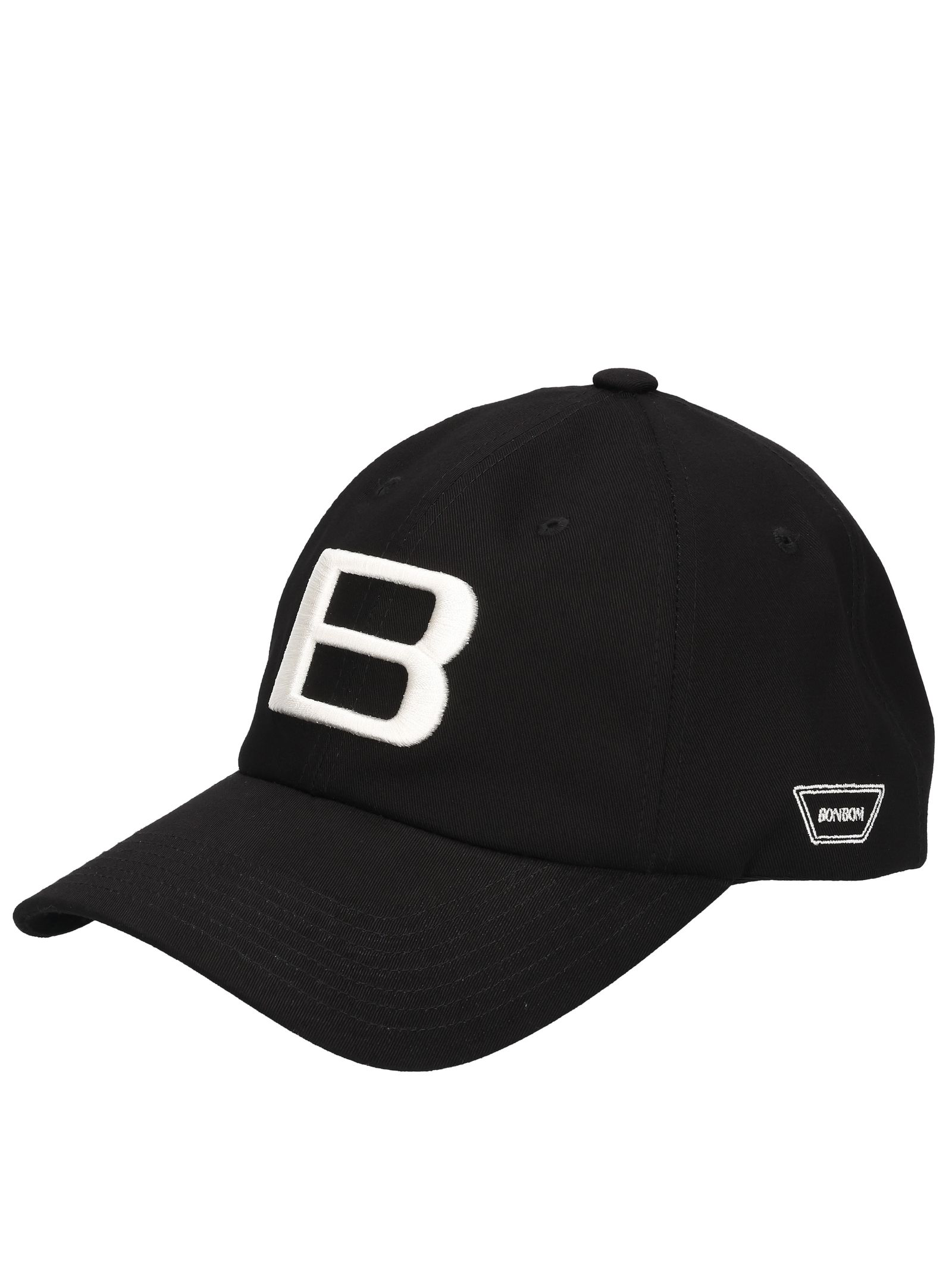 スリーサイドロゴキャップ -  BLACK