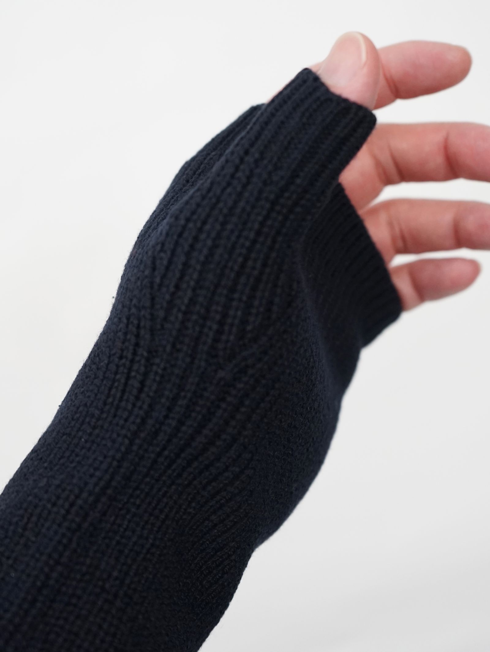 ニットグローブ / 手袋 -  KNIT GROVE - NAVY