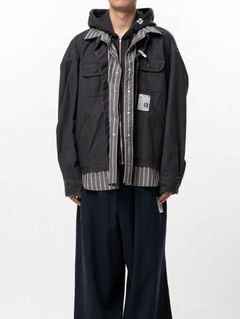 トリプルレイヤードシャツ - TRIPLE LAYRED SH (BLACK)