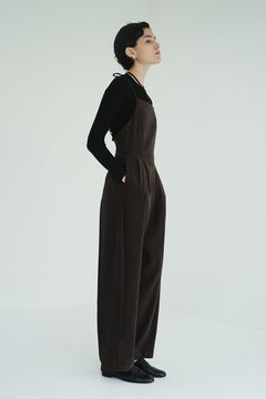 キャミソール オールインワン | CAMISOLE ALL IN ONE (BROWN)