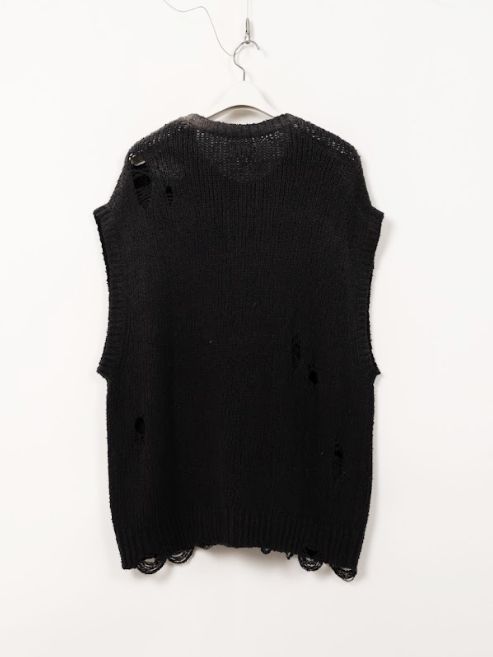 ニット ベスト  - SUN FADED KNIT VEST