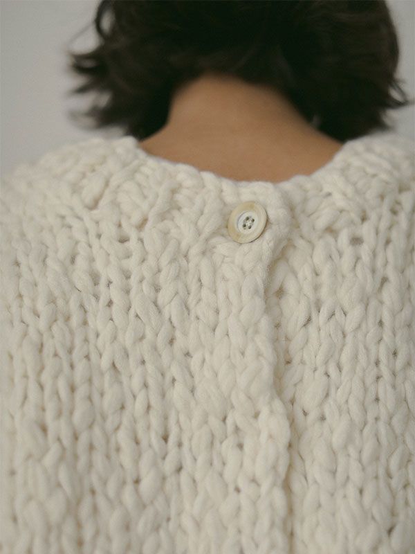 2wayハンドニットカーディガン (OFF WHITE)