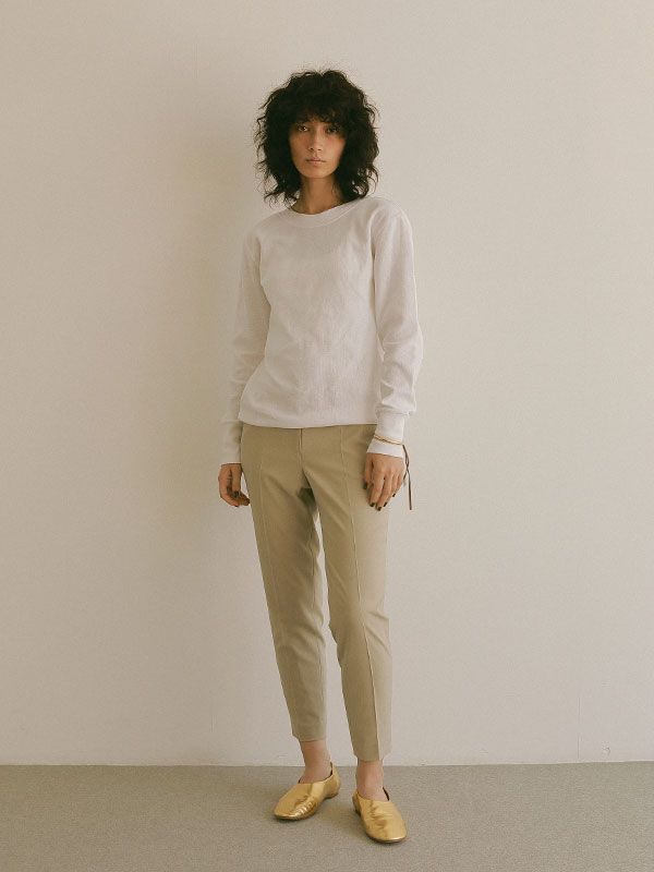 シガレットパンツ - BEIGE
