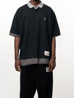 トリプル レイヤード Tシャツ - Triple Layered T-shirt (BLACK)