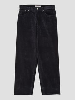 【25-26AW】 コーデュロイ ワイド パンツ - WIDE PANTS CORDYROY - NAVY