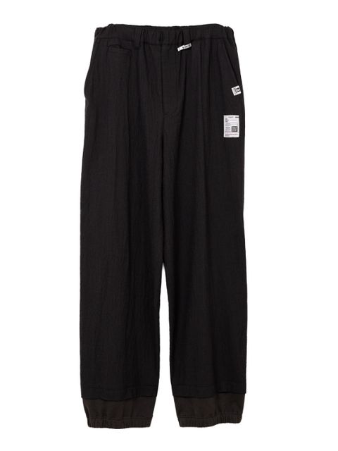 パンツ・ボトムスその他 IONSEOUL Black dirty washed destroyed half pants BJ328 Tokyo True Streamlined Shell Elastic Waist Pants - Dusty