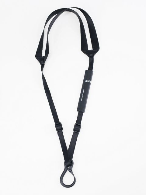ストラップ付き カラビナ -  LANYARD PETITS BLACK