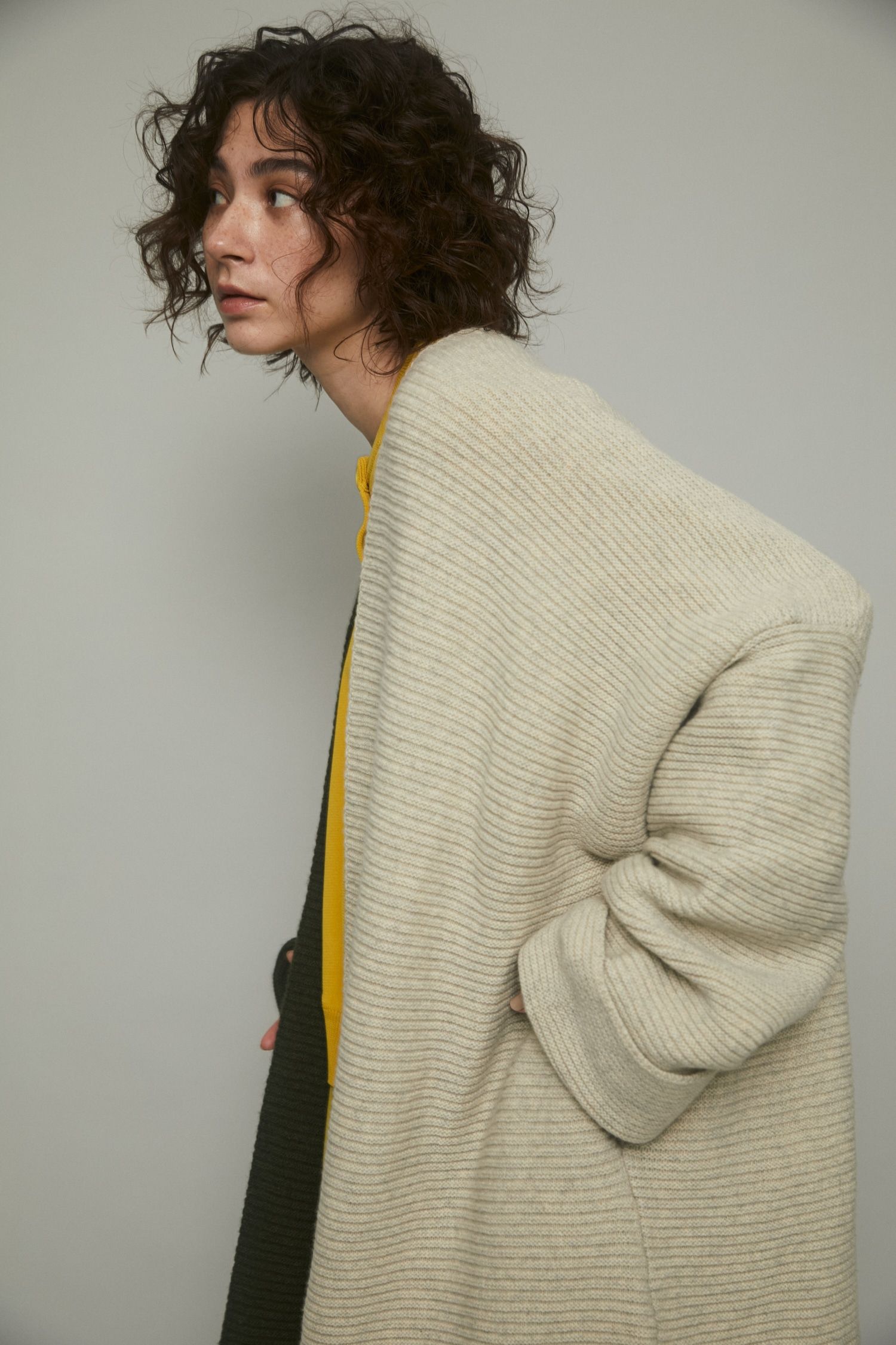 カラー ブロック ハオリ  - Color block haori - KHIKI
