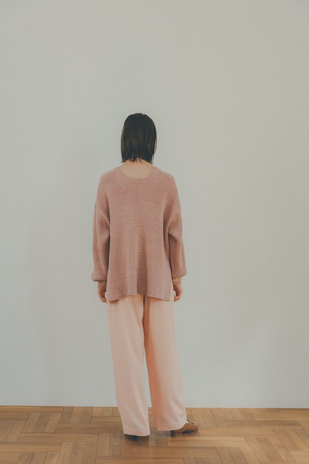 CLANE - 22SS ベーシックタックパンツ - BASIC TUCK PANTS - PINK