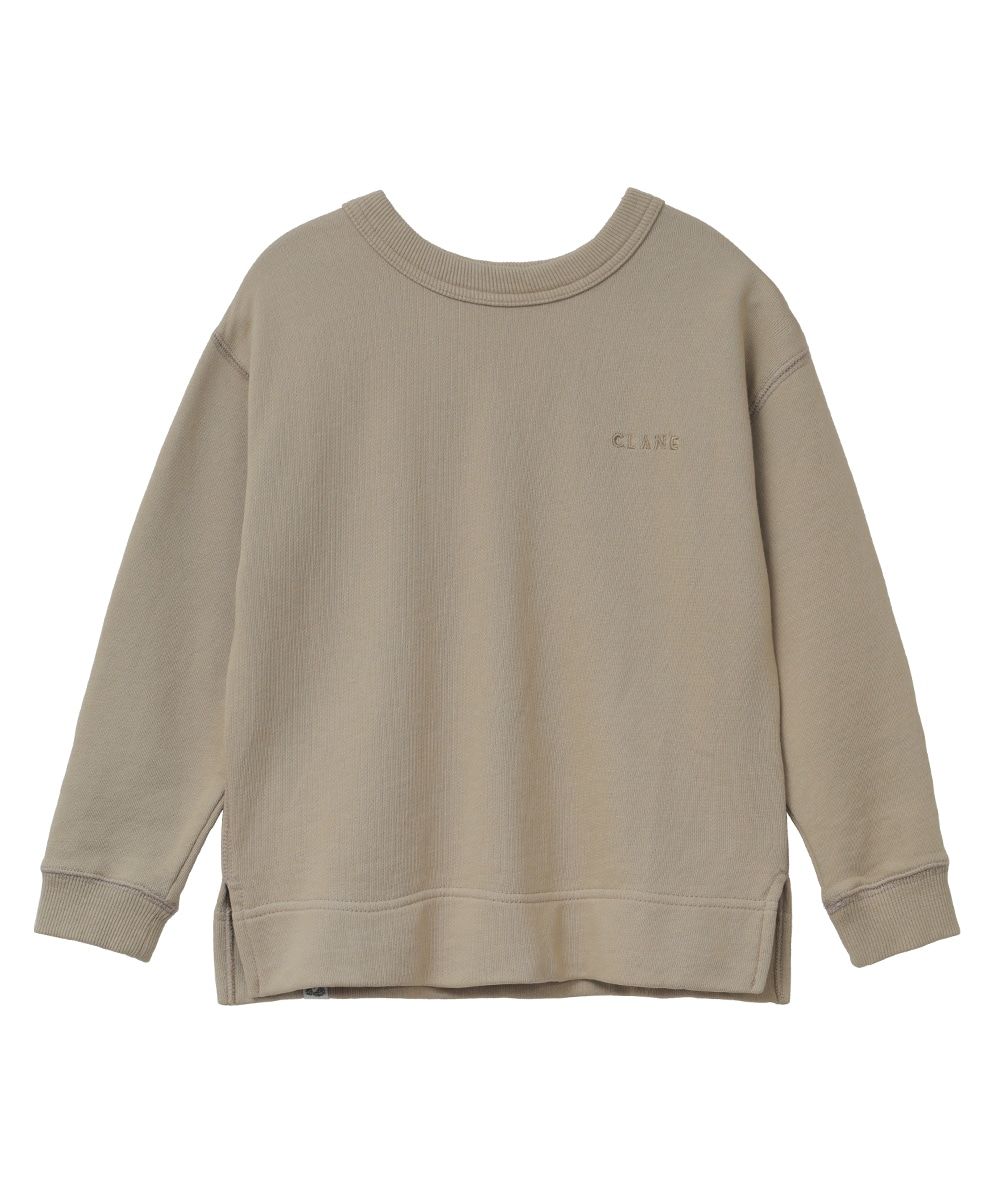 FRUIT OF THE LOOM×CLANE KIDS SWEAT BEIGE