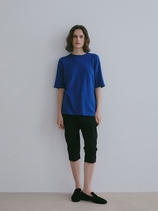 コンフィーニットTee (BLUE)